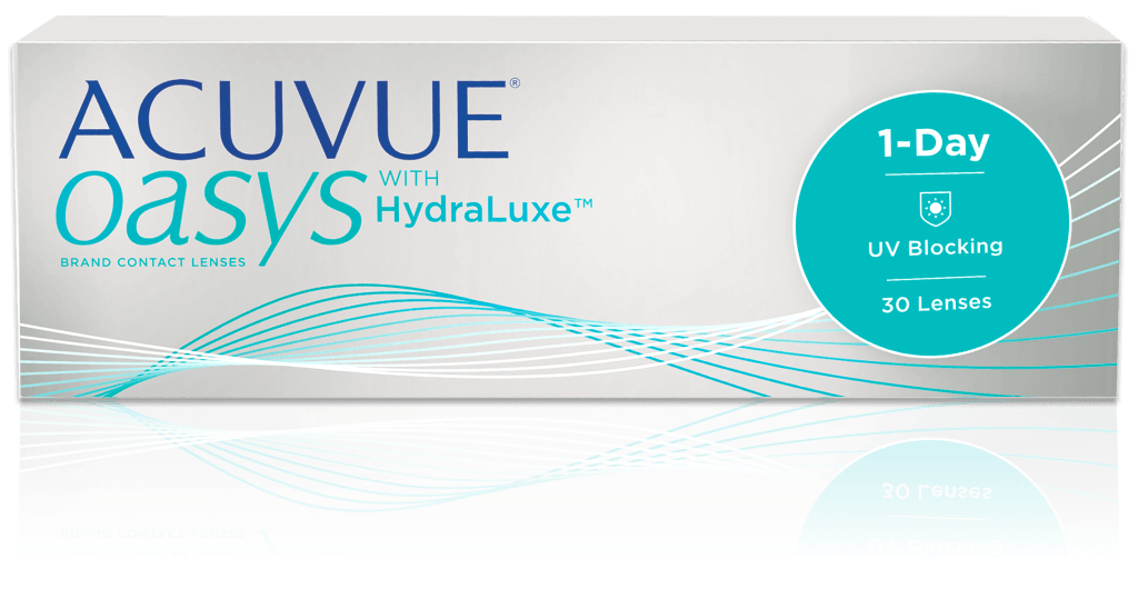 ACUVUE® OASYS 1-DAY with HydraLuxe™ Technology